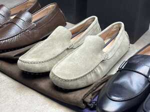 Four NEW pairs of Nappa Tori Australia leather men's shoes, size UK 11 - 4
