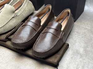 Four NEW pairs of Nappa Tori Australia leather men's shoes, size UK 11 - 2