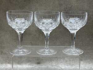 Cut crystal stemware - 3