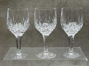Cut crystal stemware - 4
