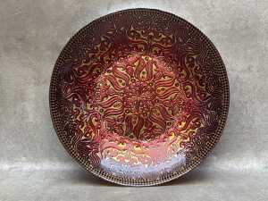 Four mostly ceramic decorative items - 5