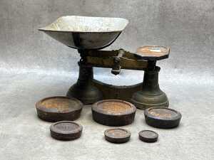 Antique shop scales