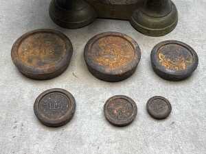 Antique shop scales - 2