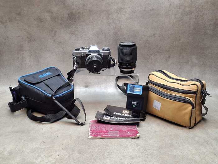 Olympus OM20 SLR film camera