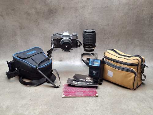 Olympus OM20 SLR film camera