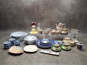 Mostly english porcelain, including Royal Worcester and Royal Winton