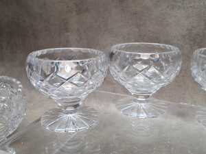 Cut crystal - mainly serving ware - 6