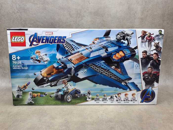 LEGO Marvel series Hero Avengers Ultimate Quinjet