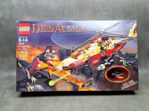 LEGO Dino Attack T-1 Typhoon vs T-Rex