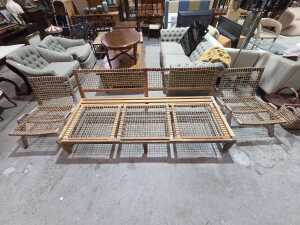 Unopi&ugrave; Italian suite - Three-Piece outdoor lounge suite (Single chair new RRP $1,800 approx.) - 8