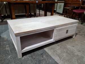Timber coffee table