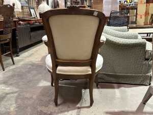 Pair of Louis XV style walnut armchairs - 5