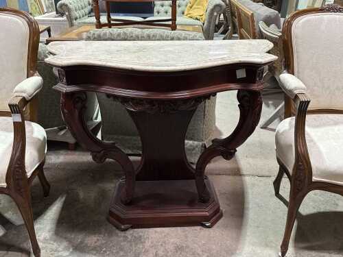 Victorian Empire-style console table