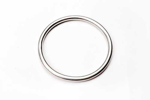 A bangle in sterling silver