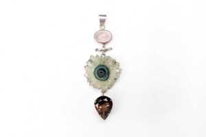 A collection of gemstone jewellery in sterling silver - 3