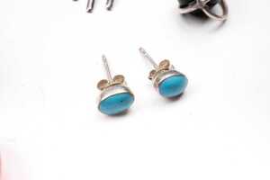 A collection of gemstone jewellery in sterling silver - 4