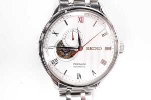 A Seiko Presage Zen garden automatic watch - 2