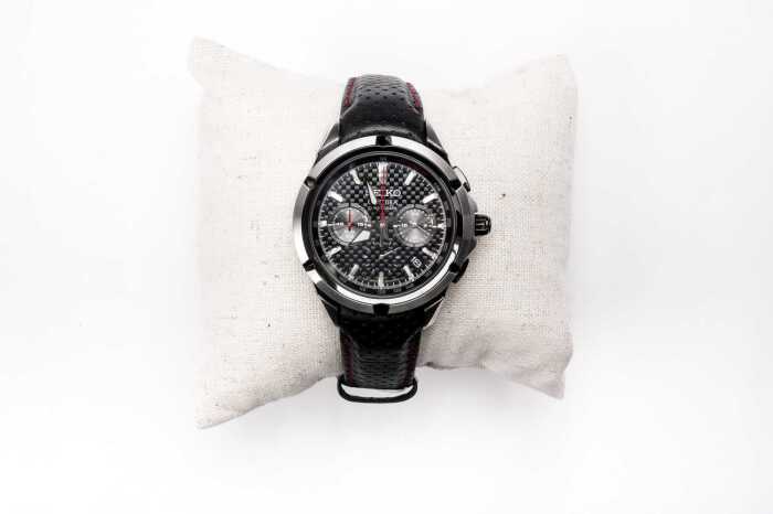 A Seiko Coutura chronograph quartz watch