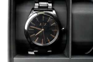 An Armani Exchange watch and bracelet - 2