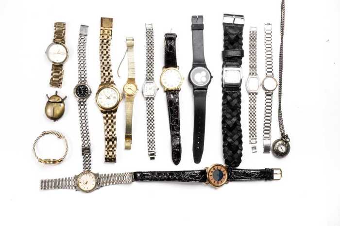 A collection of watches
