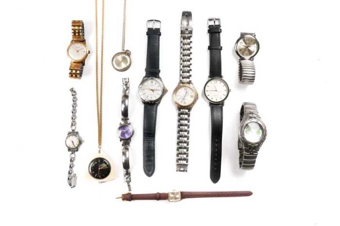 A collection of watches