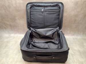 Oroton black leather suitcase - 3
