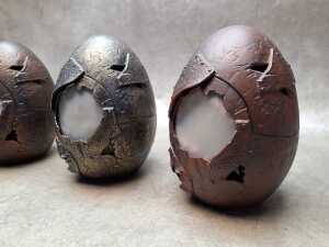 Four Mega Bloks Dragons Eggs - 4