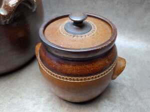 Three Bendigo pottery storage vessels - 3