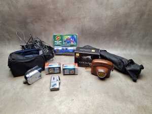Cameras and photographic equipment including Nikon digital point and shoot