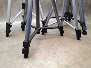 Four camera tripods with extendable legs, including Studio Systems - 5