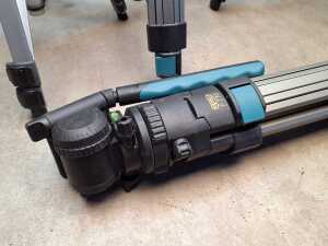 Five camera tripods with extendable legs including Optex - 5