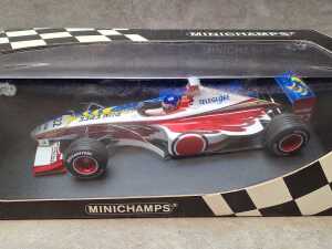 Two Minichamps model cars, M.Salo and J.Villeneuve. - 4