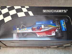 Two Minichamps model cars, M.Salo and J.Villeneuve. - 5