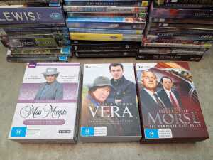 DVDs, including box sets and crime TV shows, including David Attenborough - 2