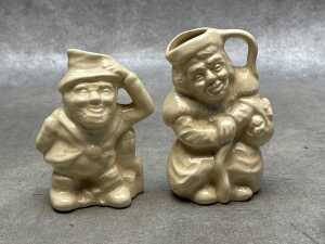 Collection of Hornsea figures and character jug - 4