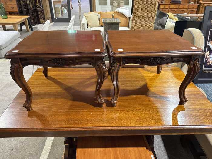 Pair of side tables