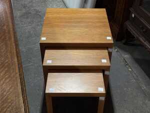 A nest of three tables - 2