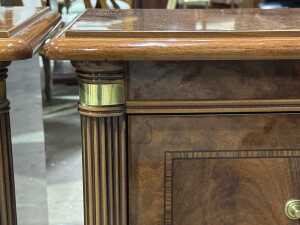 Pair of Charles X-style bedside tables - 2