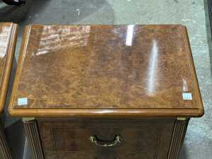 Pair of Charles X-style bedside tables - 3
