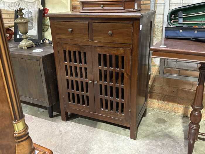 Modern-style timber storage cabinet