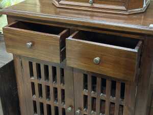 Modern-style timber storage cabinet - 2