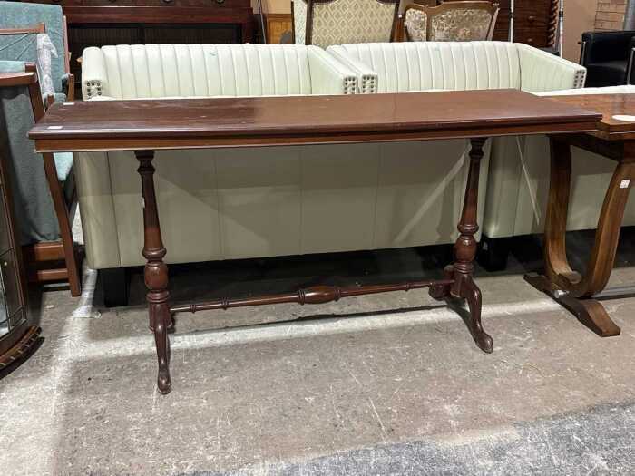 Mahogany occasional table