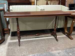 Mahogany occasional table