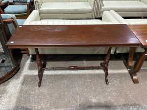 Mahogany occasional table - 2