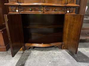 Rococo Revival cabinet - 3