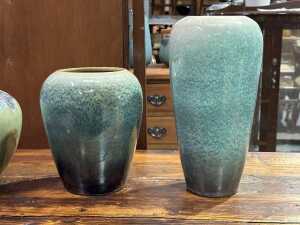 Four modern art ceramic vases - 3