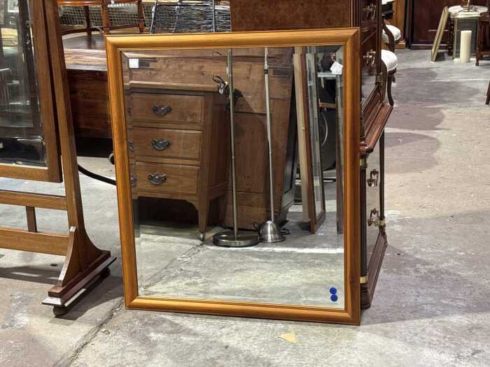 Wooden frame mirror