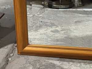 Wooden frame mirror - 2