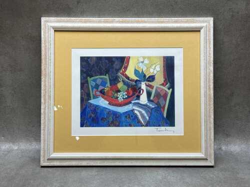 Itzchak Tarkay, colour seriolithograph on paper