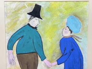 Framed Pastel by R Hepworth - 2